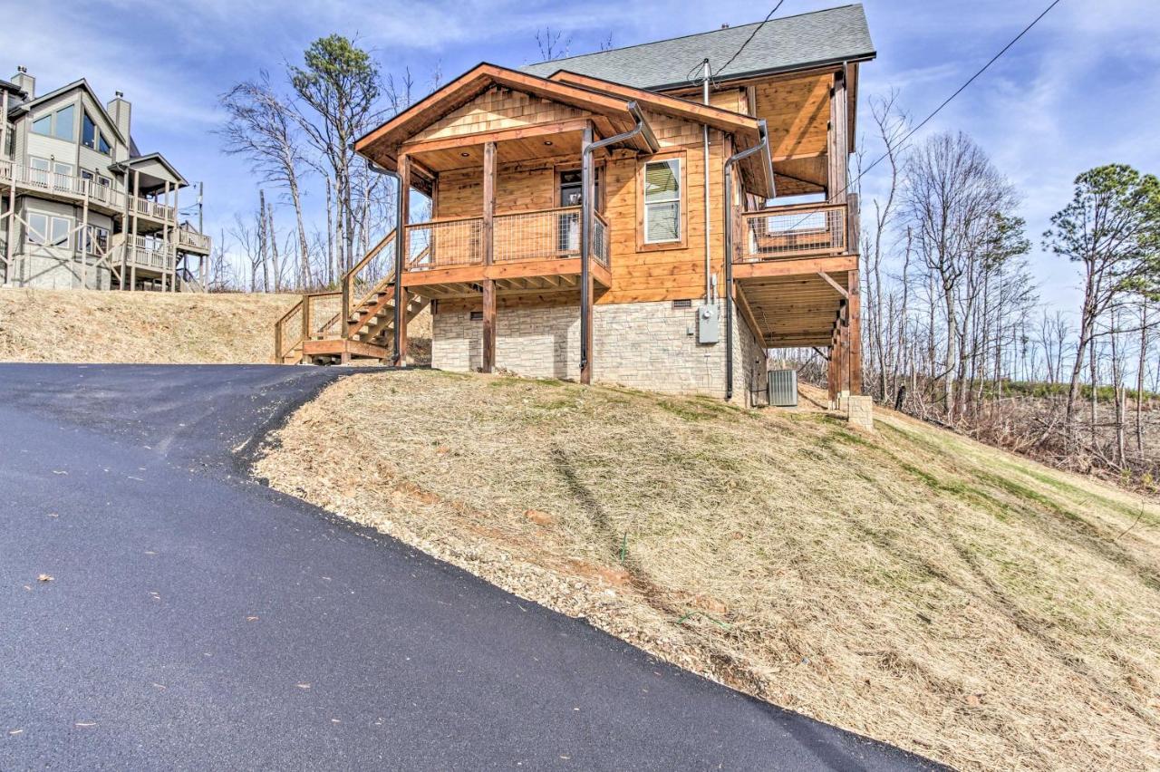 Smoky Mountain Hideaway With Hot Tub, Deck And Views! Βίλα Gatlinburg Εξωτερικό φωτογραφία